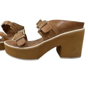 Antelope Iggy Double Buckle Platform Heel